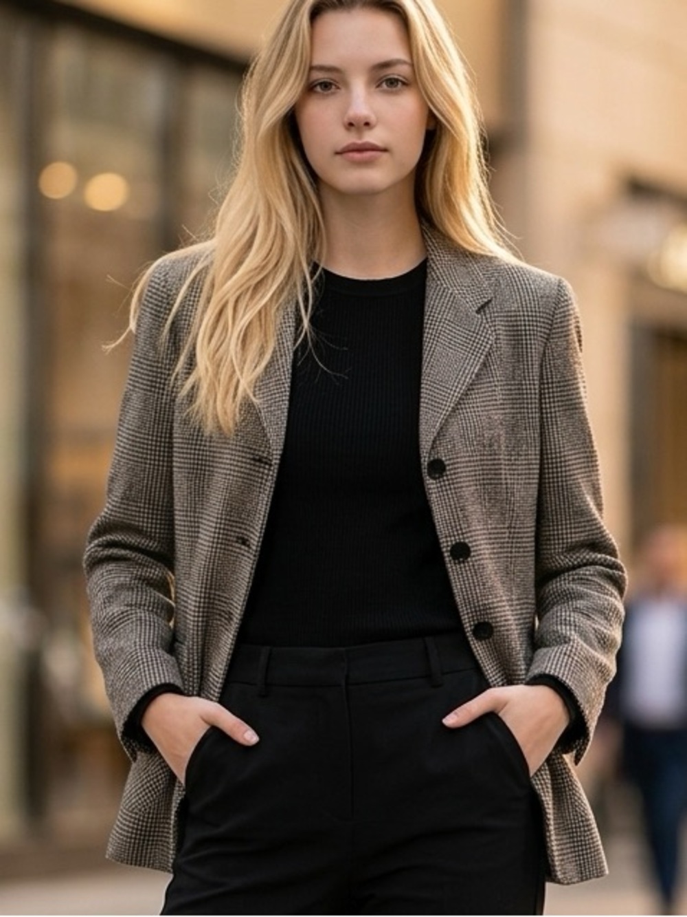 Giorgio Sant'Angelo Houndstooth Blazer